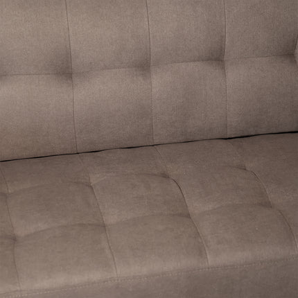 Zitbank grijs stof 120cm Ghislaine